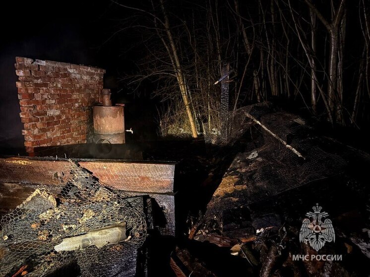 В Гвардейске загоревшаяся баня унесла жизнь мужчины