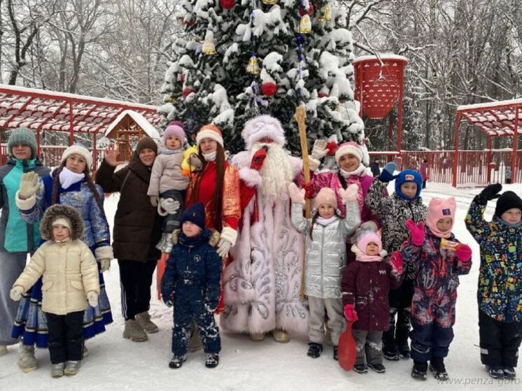 В Пензенских парках прошли детские праздники