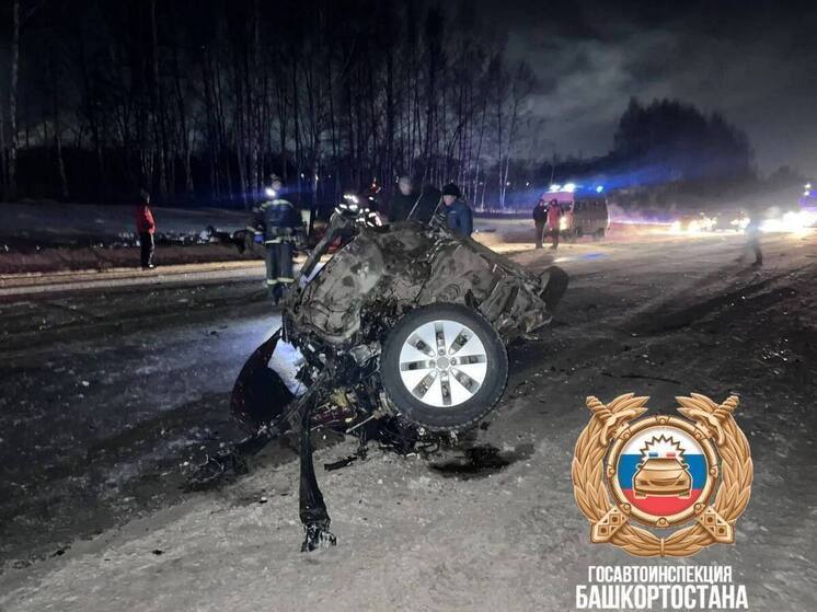 За сутки в Башкирии случилось девять ДТП
