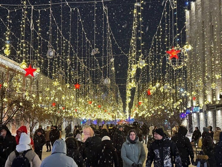 Более 40 тысяч человек посетили новогодние фестивали в Ельце