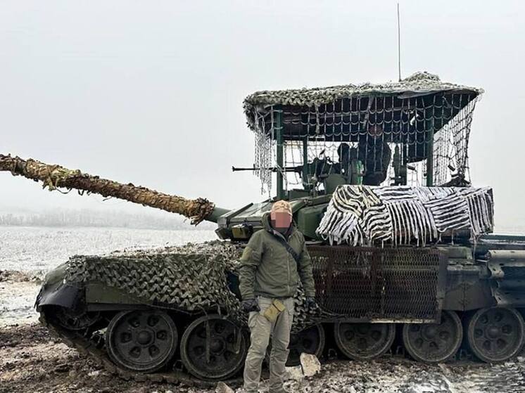 На фронте замечен Т-90С с французской тепловизионной матрицей Thales