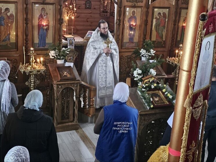 В скадовском храме вознесли молитвы о защите жизни нерожденных детей