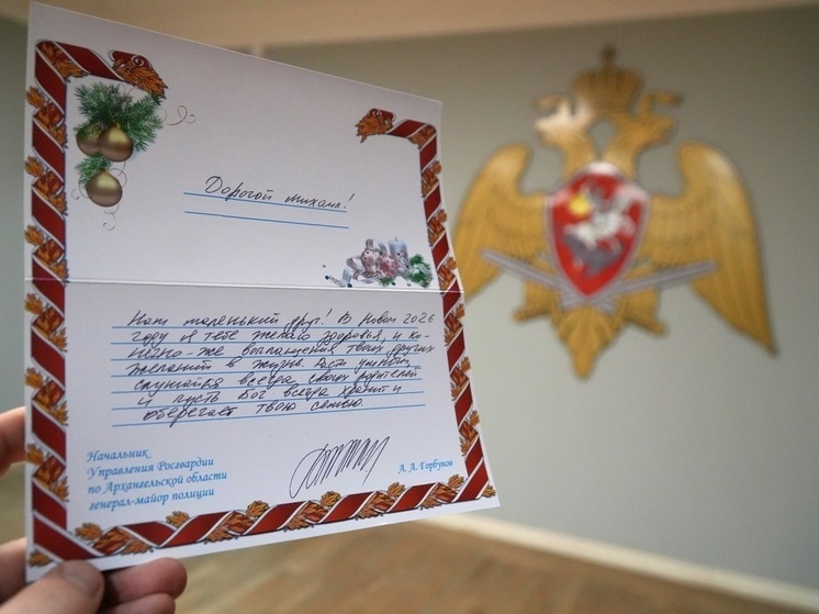 Начальник архангельской Росгвардии исполнил мечту мальчика из Мелитополя