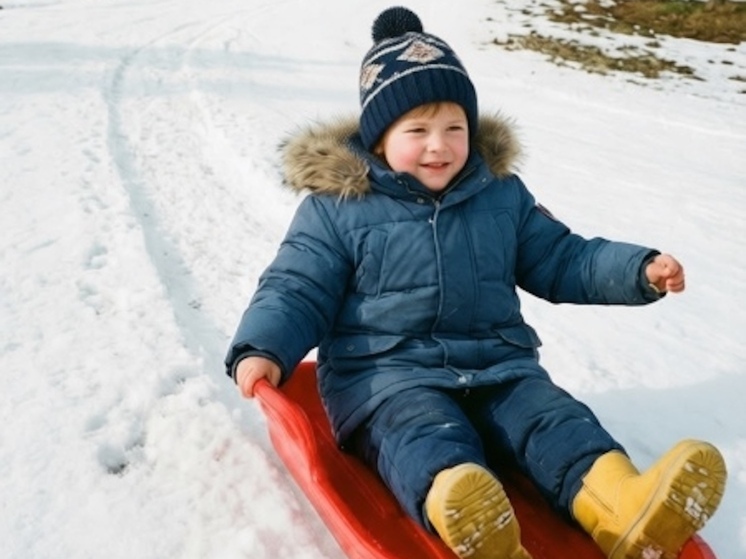 В Архангельске ребёнок на тюбинге попал под колёса автомобиля