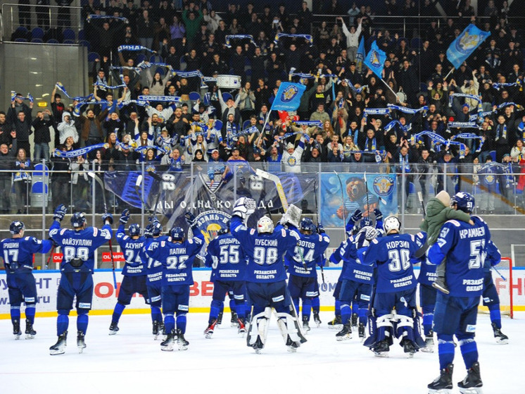ХК «Рязань‑ВДВ» на выезде обыграл «Сокол» со счётом 3:2