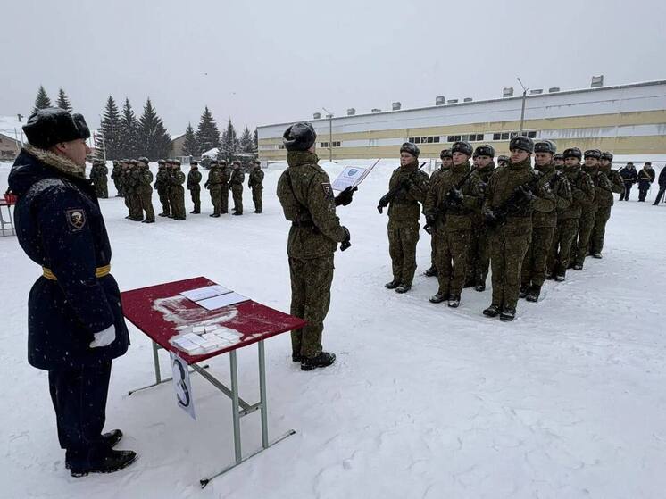 Ярославский десантный полк привел к присяге новобранцев