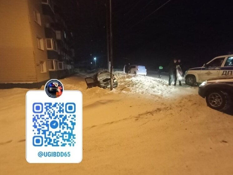 В Холмском районе 18-летний водитель врезался в машину пьяного водителя без прав