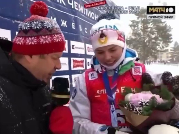 Югорская биатлонистка Виктория Метеля — чемпионка России!