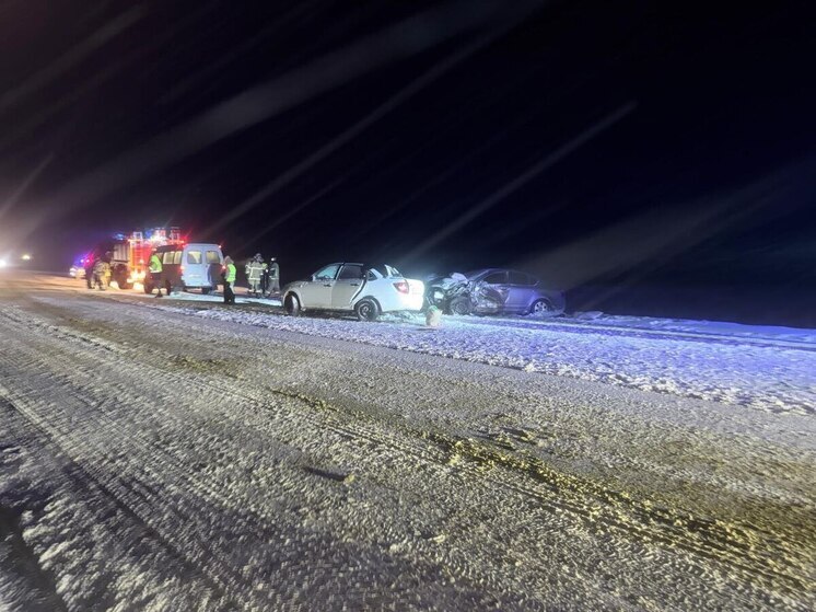 Вечером 11 января на дороге в Марий Эл в одном ДТП пострадали два водителя