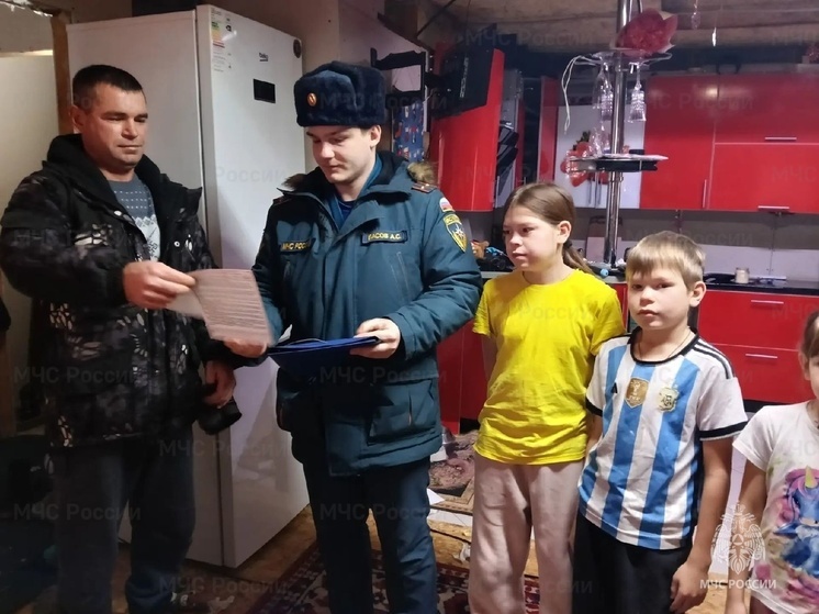 Владимирские спасатели провели рейды по домам многодетных семей