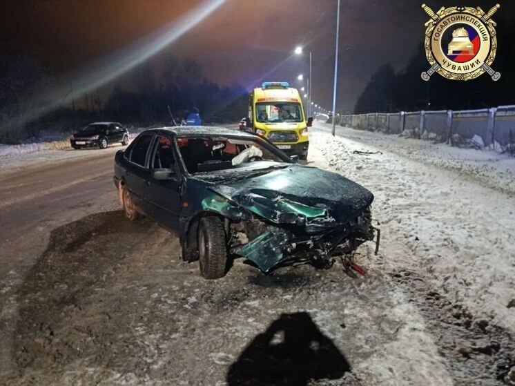 Трое детей доставлены в больницу в результате ДТП в Новочебоксарске