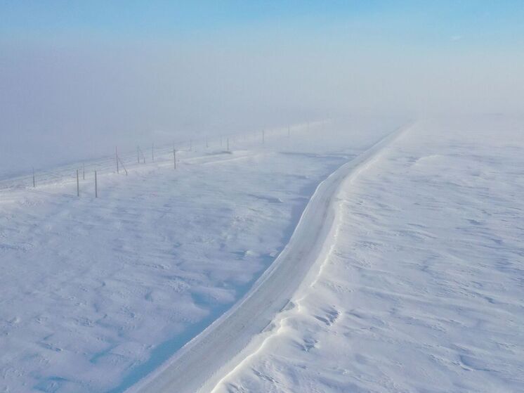 Ямальские водители пожаловались на состояние зимней трассы Черный Мыс — Овгорт