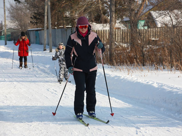 В селе ЕАО состоялся ежегодный лыжный марафон