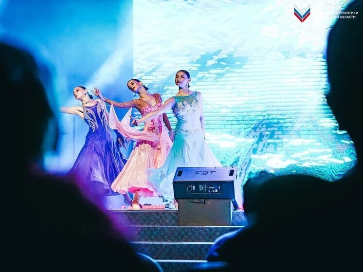 В Мелитополе состоялся отчётный концерт бальных танцев