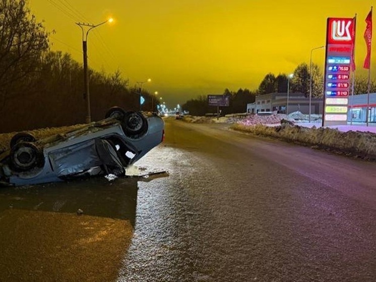 В Саранске нетрезвый водитель спровоцировал ДТП и попал в больницу