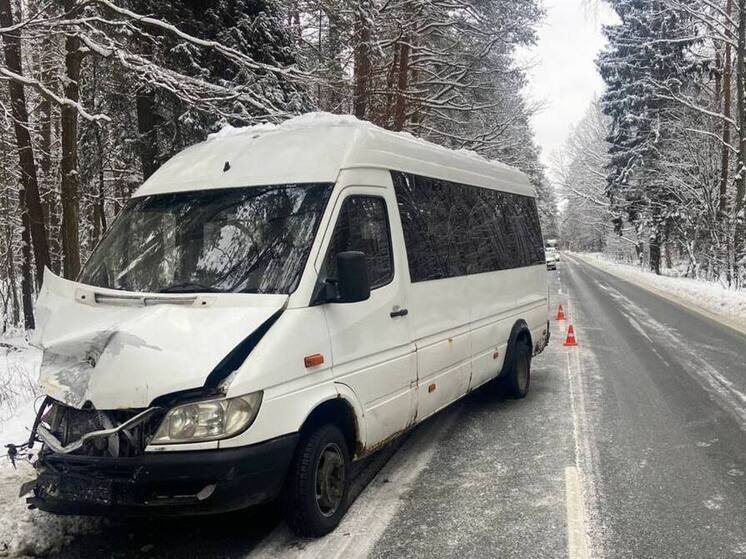 Скорая забрала женщину с дороги Калининград-Балтийск