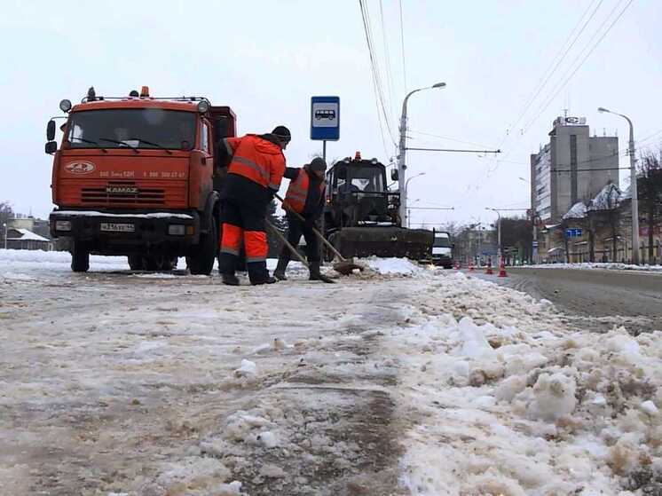Губернатор Сергей Ситников поблагодарил дорожников за работу в новогодние дни