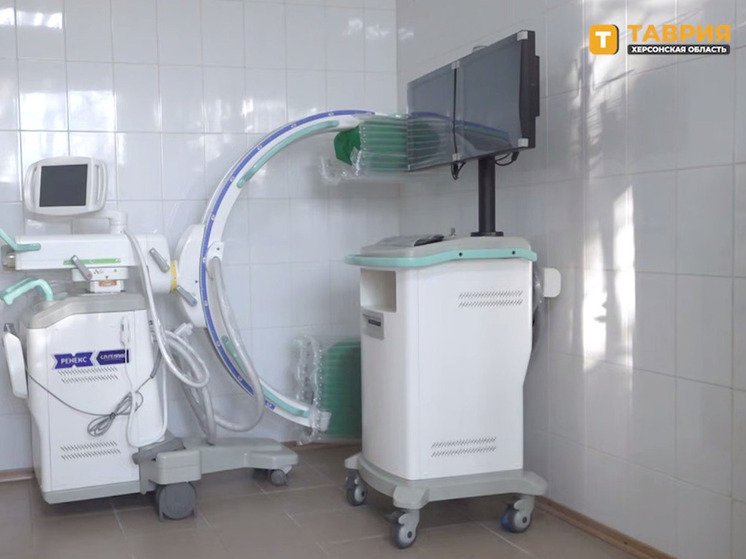 В Геническую ЦРБ поступило 27 единиц современного оборудования