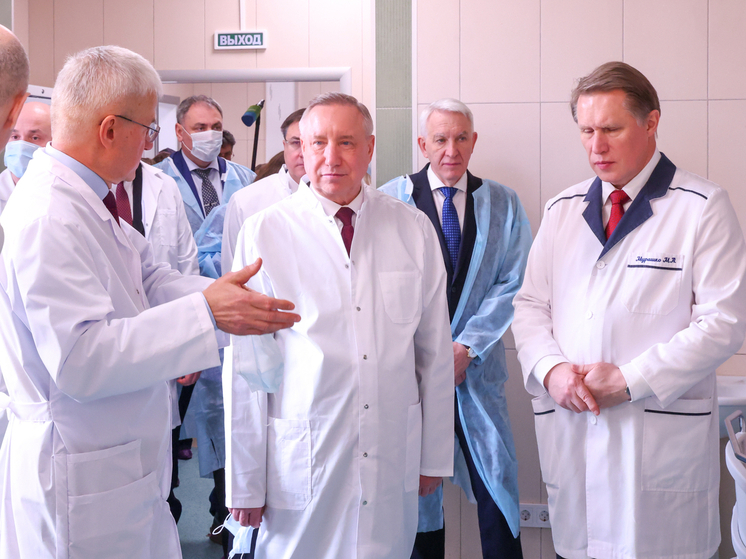 Беглов открыл новый корпус ПСПбГМУ им. академика И. П. Павлова