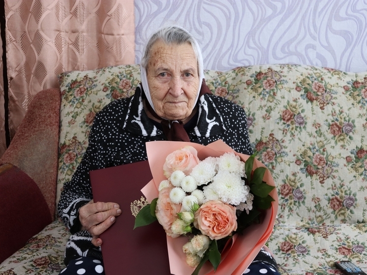 Жительница Волоконовки отметила 90-летие