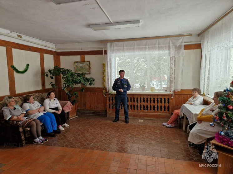 Орловское МЧС напомнило медикам о правилах пожарной безопасности