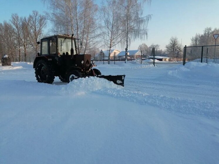 Снегоуборочный контроль: территории образовательных организаций Калужской области на особом счету