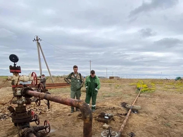 В Калмыкии нефтяная компания загрязнила почву