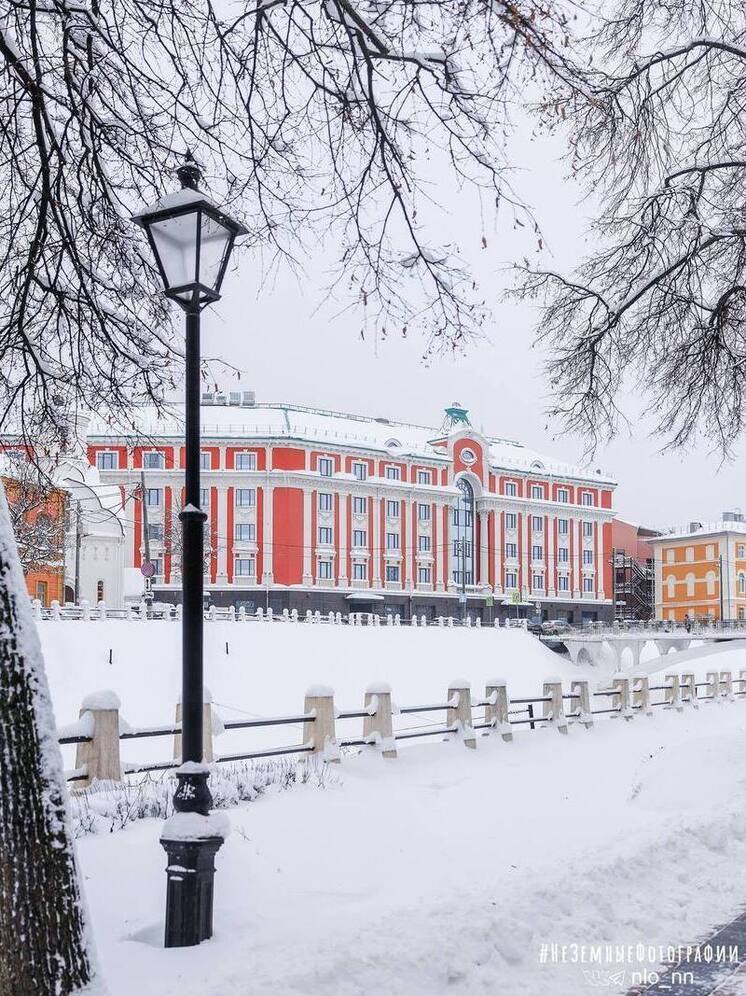 Снег и до -3°C ожидается в Нижнем Новгороде 13 января