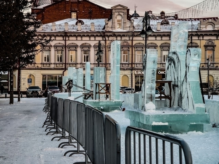 Завершается народное голосование конкурса ледовых скульптур «Хрустальный Томск»