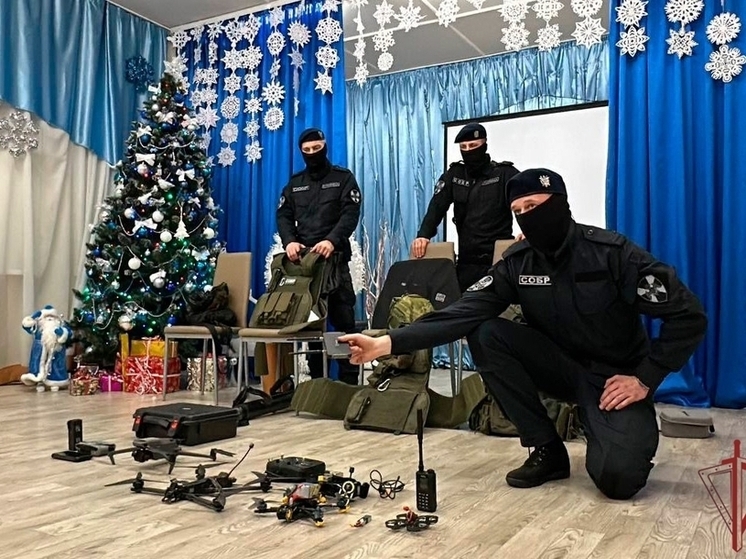 Спецназ Росгвардии устроил праздник для серпуховских детей