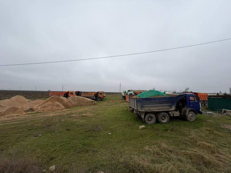 В Дагестане пресечена незаконная добыча песка во время новогодних каникул