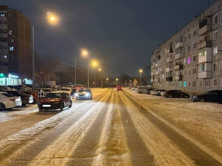 Молодой бесправник в Абакане сбил пешехода
