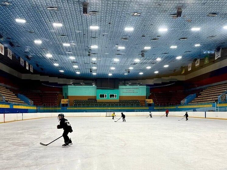 В Прокопьевске после ремонта снова заработала ледовая арена