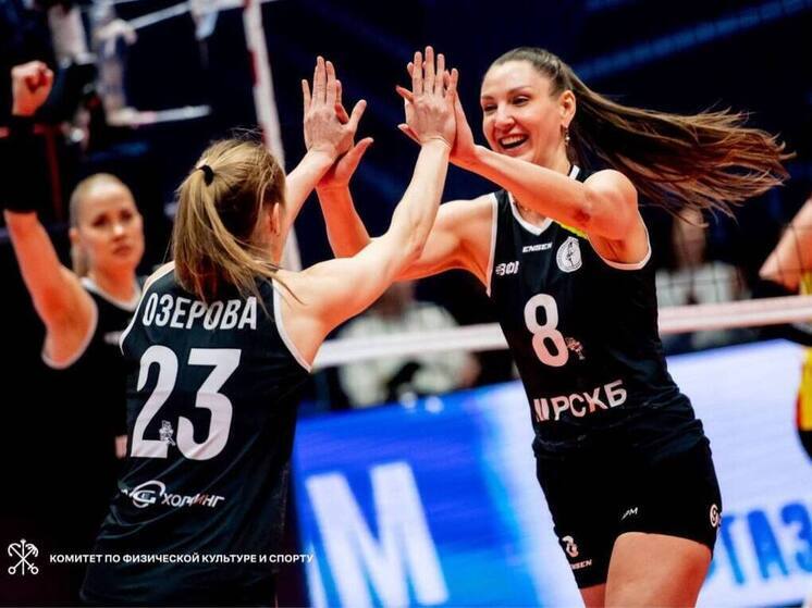 Волейбольная команда «Ленинградка» одержала уверенную победу над клубом «Енисей»