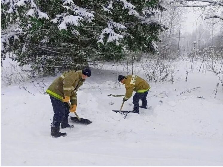 В Смоленском районе пожарные гидранты очистили от снега