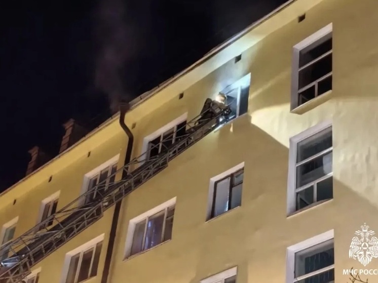 В Братске на пожаре спасли одного человека