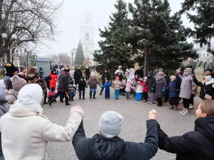 Ледовые катки в Астраханском кремле посетили более 43 тысяч человек