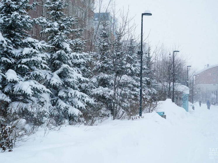 Облачность и метель в ряде районов ожидаются в Татарстане