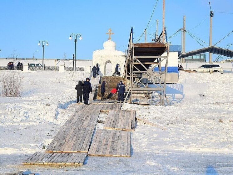 В Барнауле к Крещению построят две купели