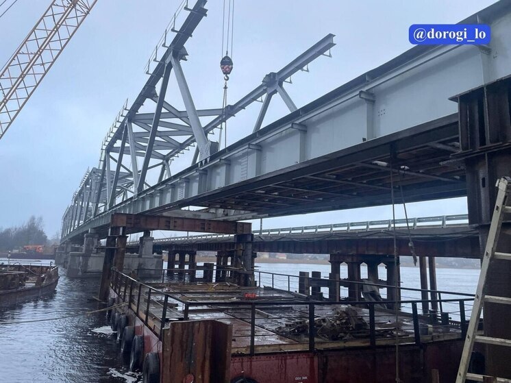 Новый мост через реку Луга построят к концу 2026 года