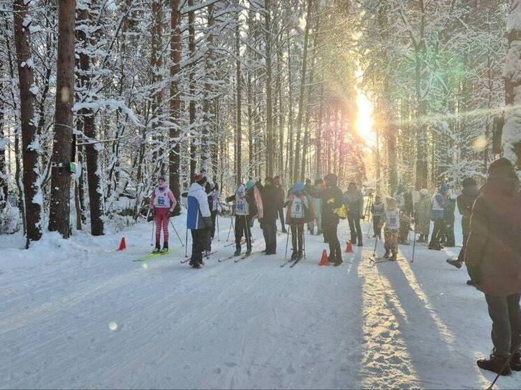 В Ленобласти в Рождественском спринте сразились 95 лыжников