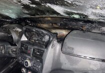 Йошкар-олинские пожарные не дали огню уничтожить легковой автомобиль.