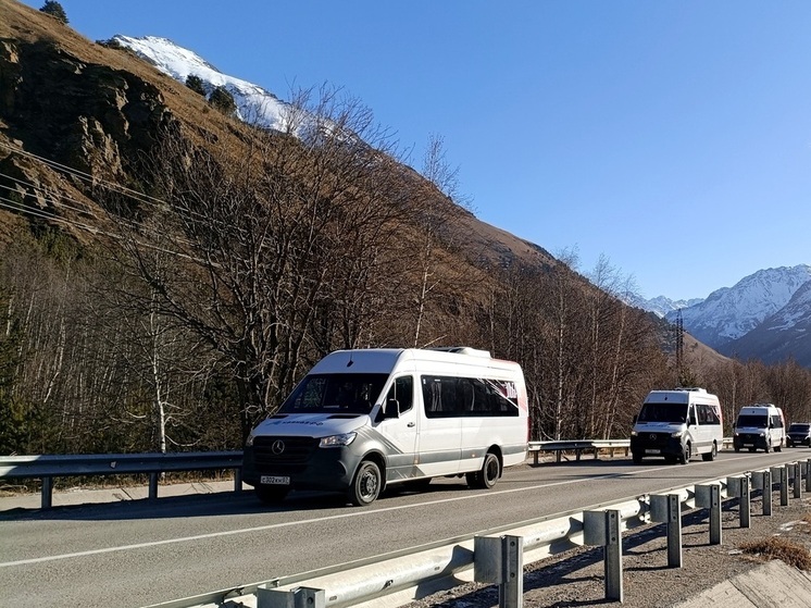 Военно-Грузинская дорога полностью закрыта из-за лавинной опасности