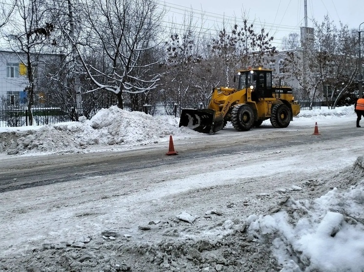 Снежный рекорд побит в Котласе