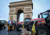 Во Франции продолжают бастовать недовольные сложившимся положением вещей фермеры