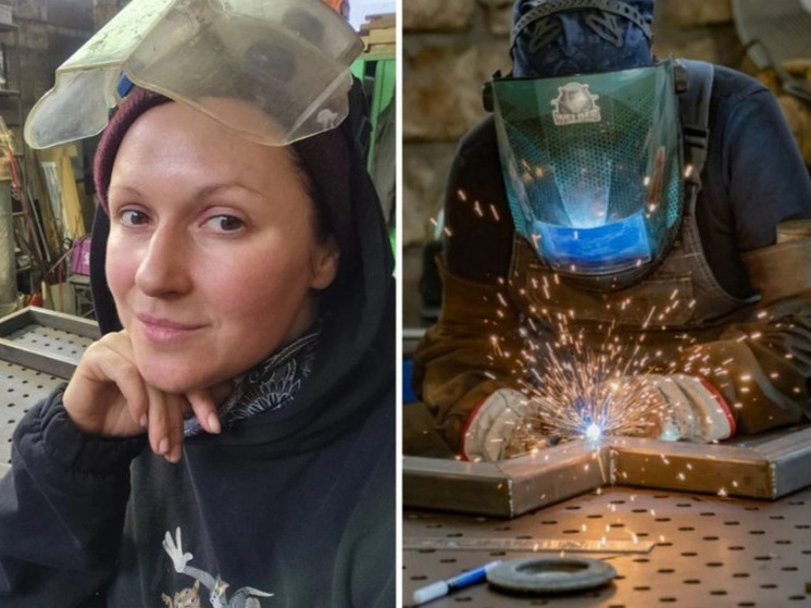 Жительница Севастополя сменила профессию визажиста на сварщика