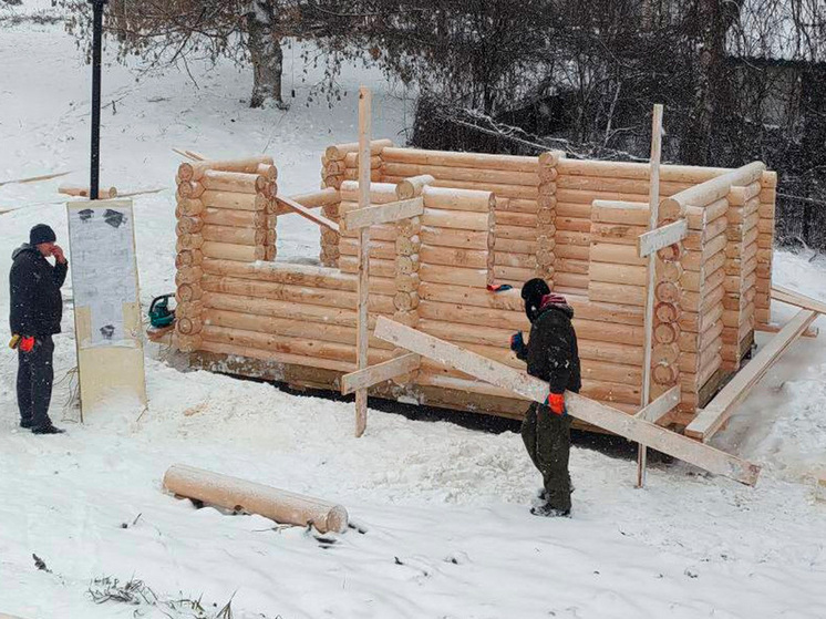 В Липецкой области возводят знаковую для верующих купель