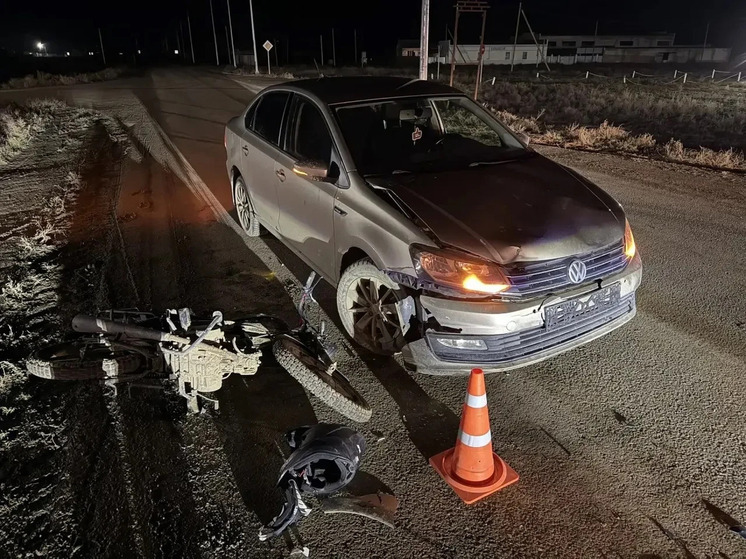 В Лаганском районе Калмыкии произошло тяжелое ДТП с участием несовершеннолетних