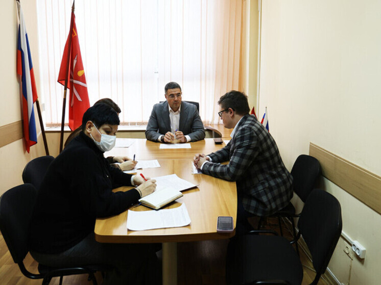 Глава города Тулы Алексей Эрк провел личный прием граждан