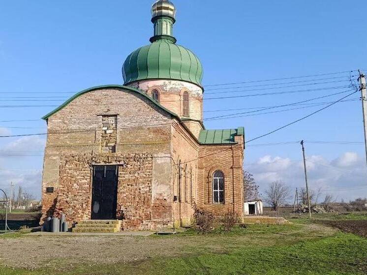 В Приазовском районе Запорожья при содействии «Единой России» установили новую колокольню